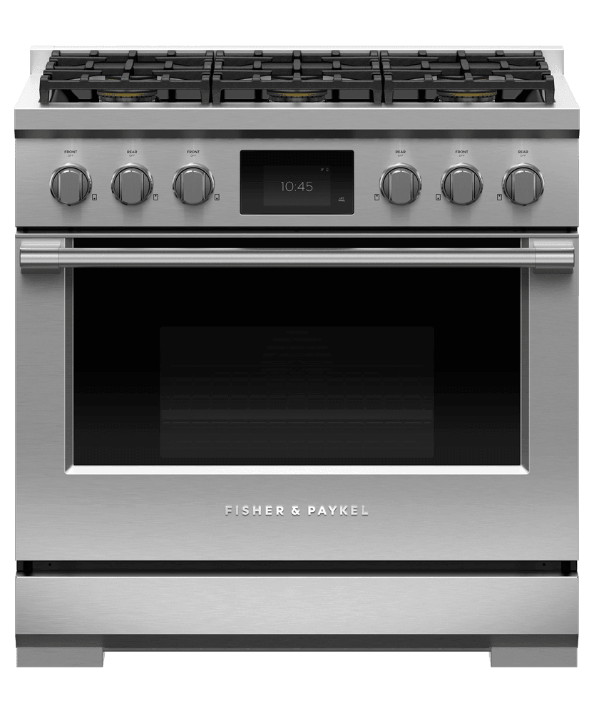 Fisher & Paykel RDV3366N Dual Fuel Range, 36