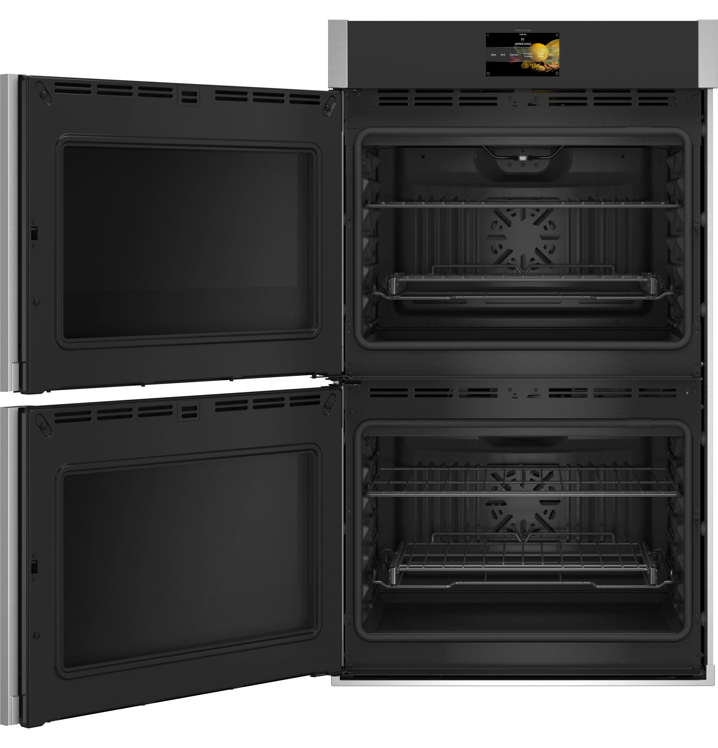 Ge Appliances PTD700LSNSS Ge Profile™ 30" Smart Built-In Convection Double Wall Oven With Left-Hand Side-Swing Doors