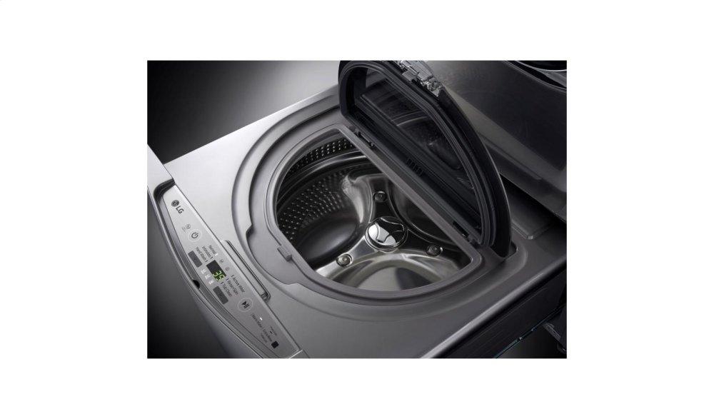 Lg WD100CV 1.0 Cu. Ft. Lg Sidekick™ Pedestal Washer, Lg Twinwash™ Compatible