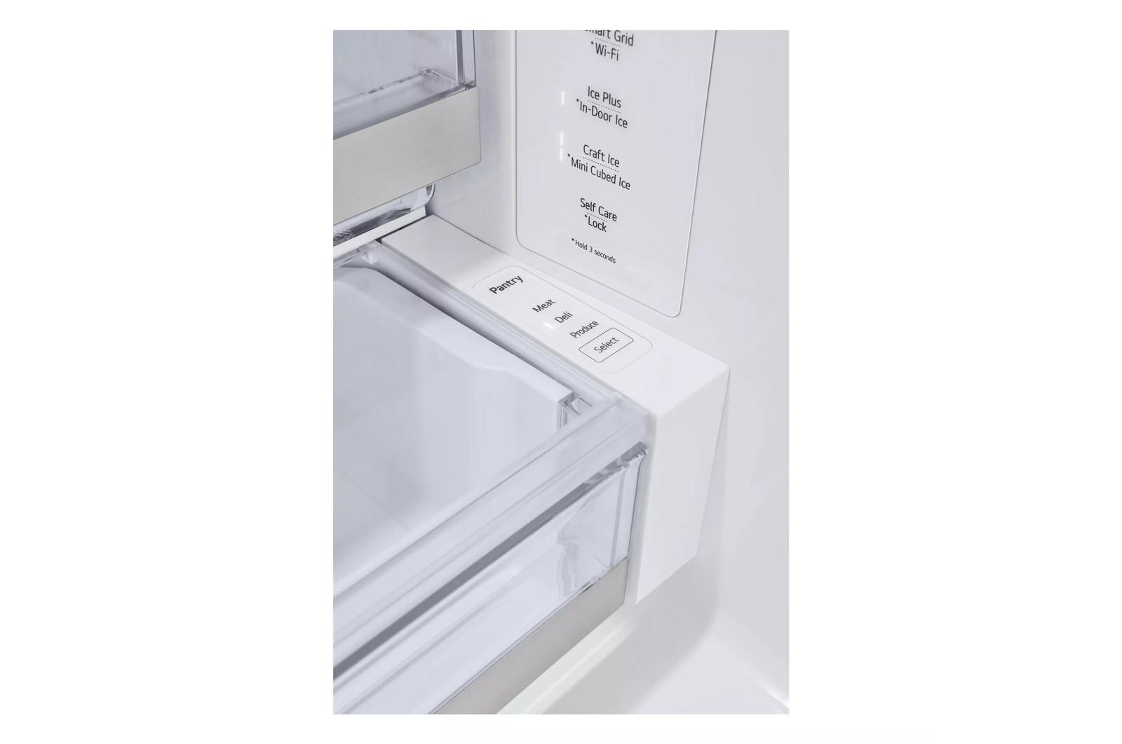 Lg LRYXC2606D 26 Cu. Ft. Smart Counter-Depth Max™ French Door Refrigerator With Four Types Of Ice