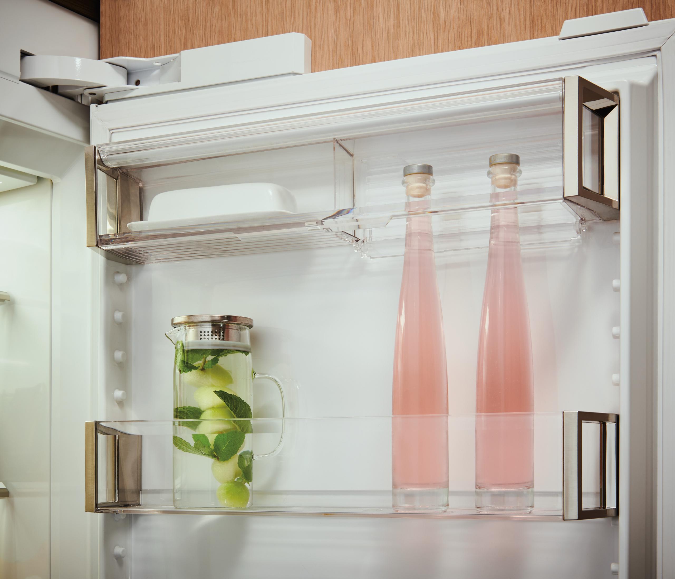 Sub-Zero DET3050RIDL 30" Designer Over-And-Under Refrigerator With Internal Dispenser - Panel Ready