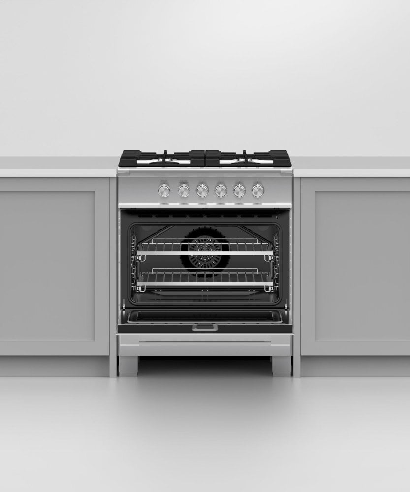 Fisher & Paykel OR30SCG4X1 Gas Range, 30", 4 Burners