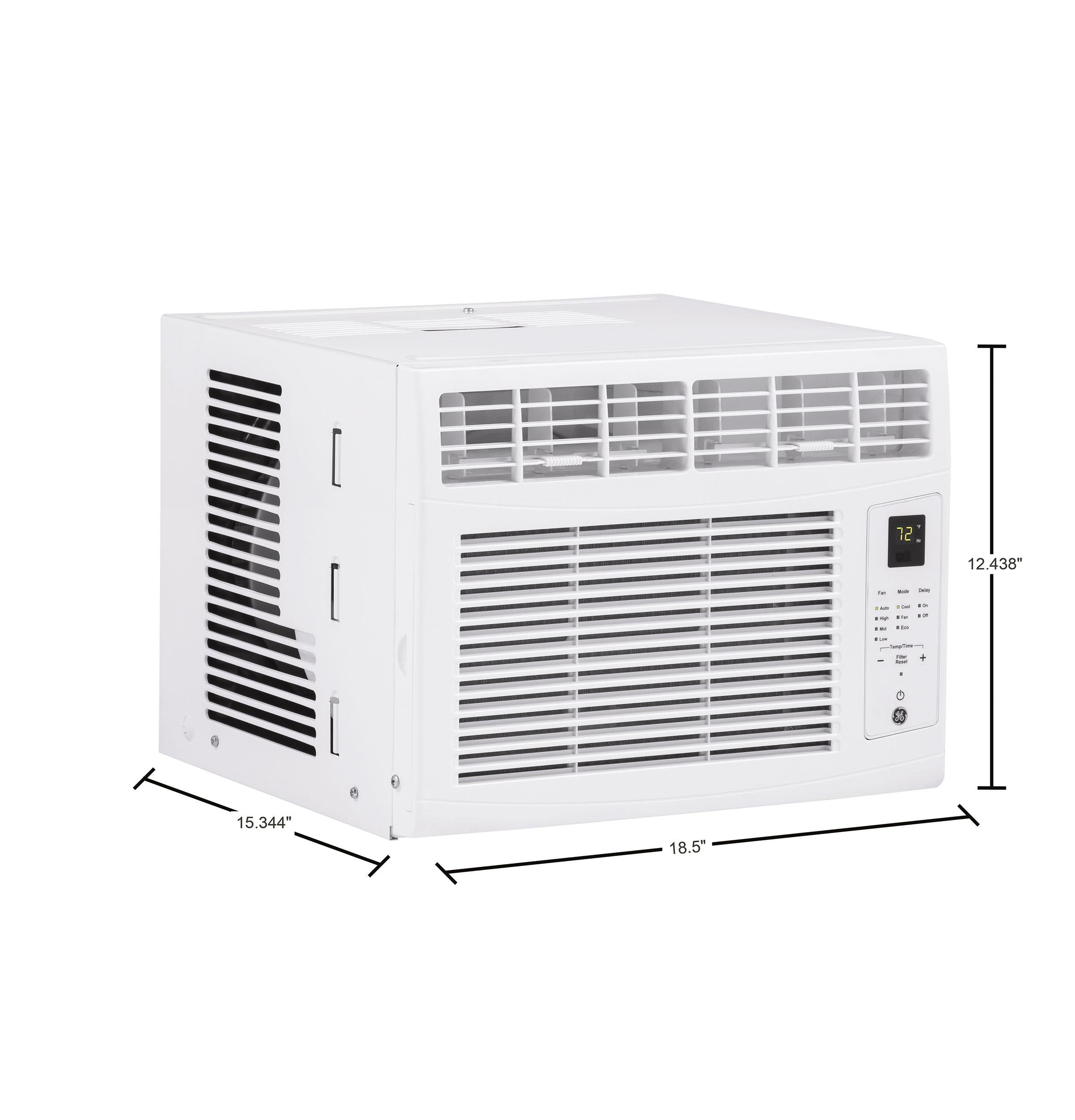 Ge Appliances AHW05LZ Ge® 5,000 Btu Electronic Window Air Conditioner For Small Rooms Up To 150 Sq Ft.