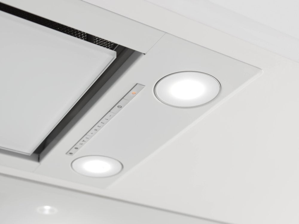 Miele DA2698W Insert Ventilation Hood With Energy-Efficient Led Lighting And Backlit Controls For Easy Use.