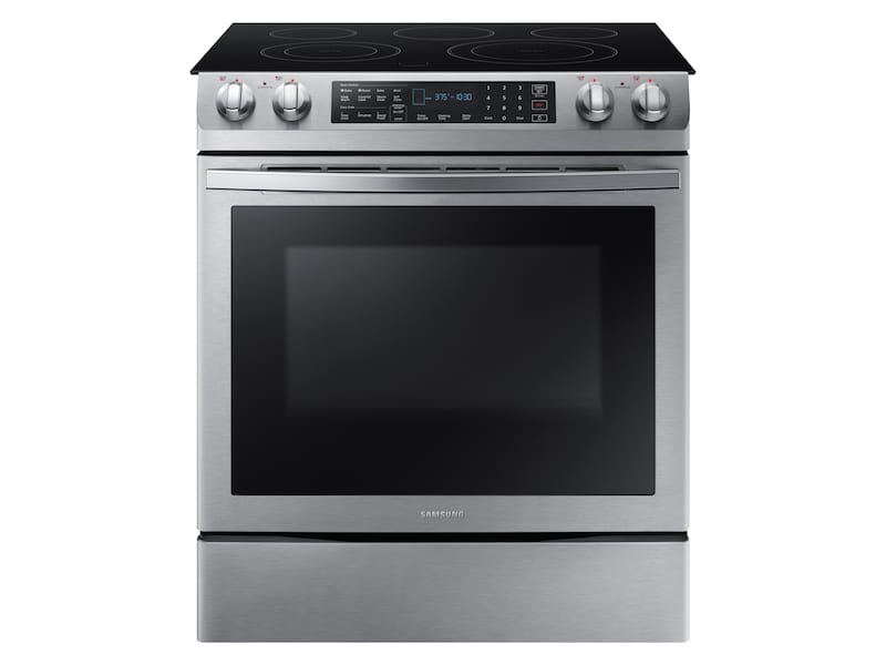 Samsung NE58R9431SS 5.8 Cu. Ft. Slide-In Electric Range In Stainless Steel