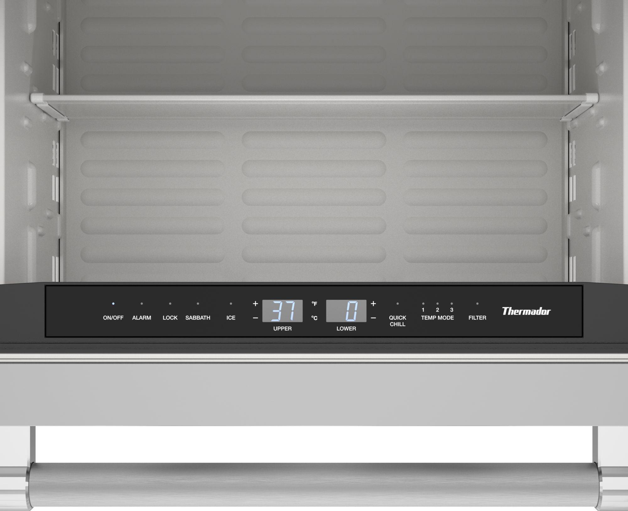 Thermador T24UC925DS Freedom® 24 Inch Uc Refrigerator Freezer - Pro 24'' Professional Stainless Steel T24Uc925Ds
