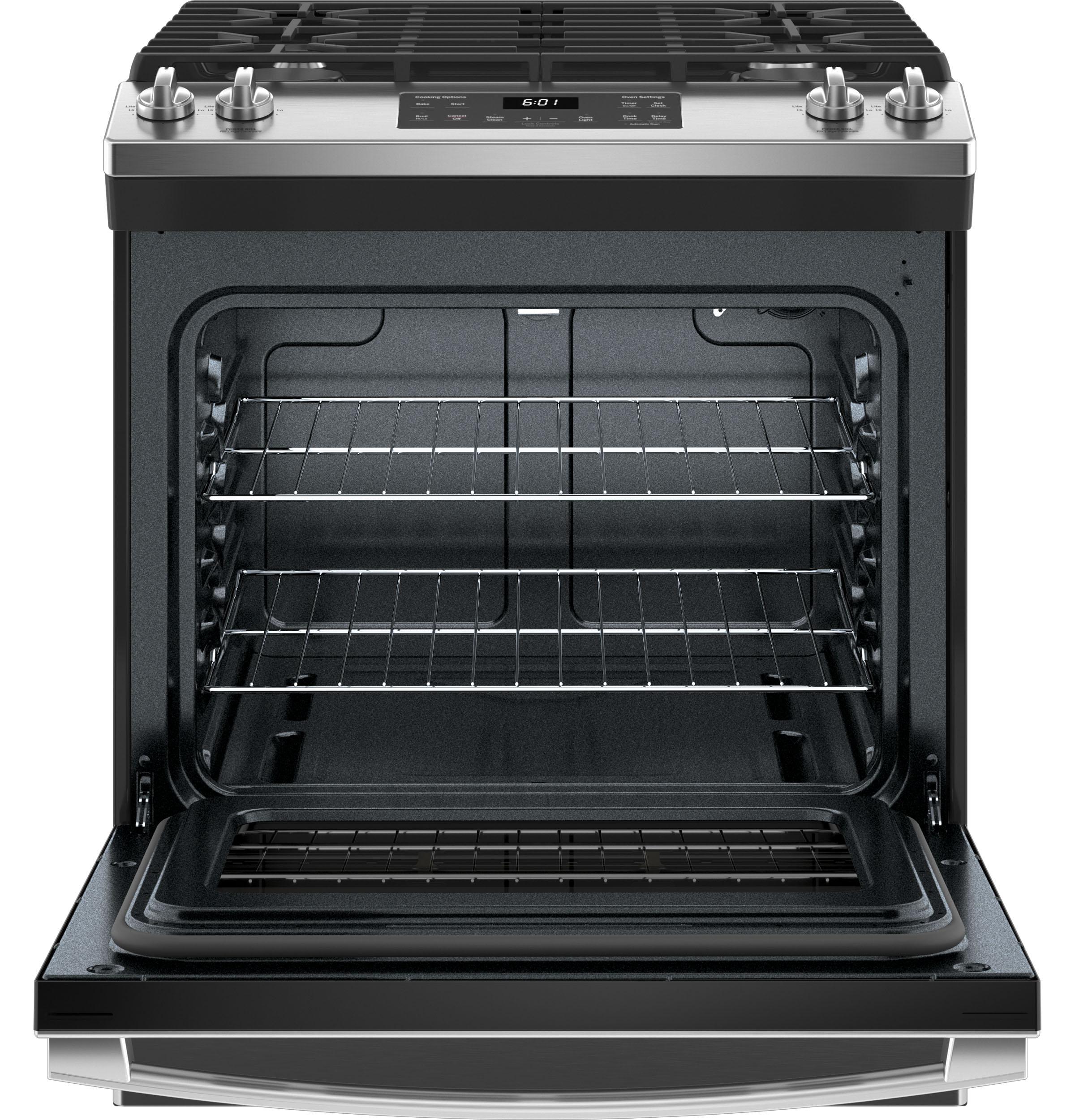 Ge Appliances JGSS61SPSS Ge® 30" Slide-In Front Control Gas Range