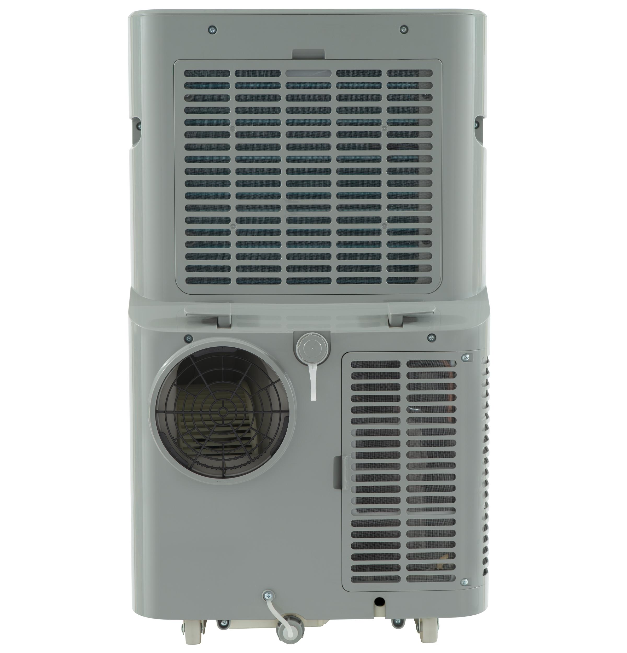 Ge Appliances APSD08JASG Ge® 8,500 Btu Heat/Cool Portable Air Conditioner With Dehumidifier And Remote, Grey