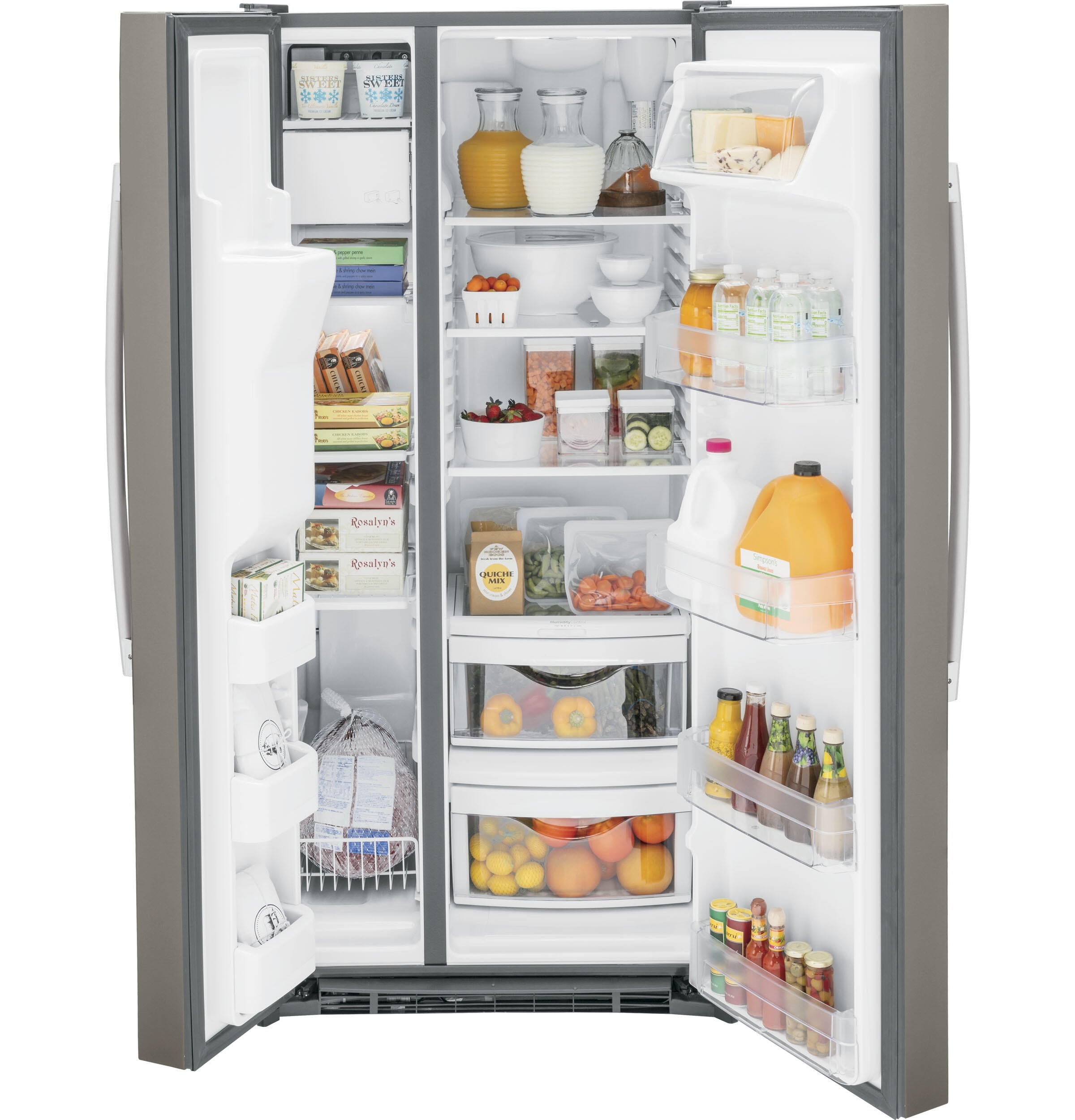 Ge Appliances GSS23GMPES Ge® 23.0 Cu. Ft. Side-By-Side Refrigerator