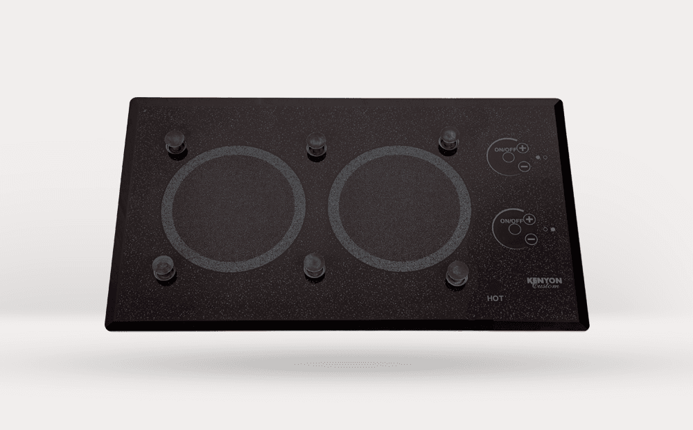 Kenyon B40576PUPS 240V Lite-Touch Q® 2 Burner Trimline With Pups