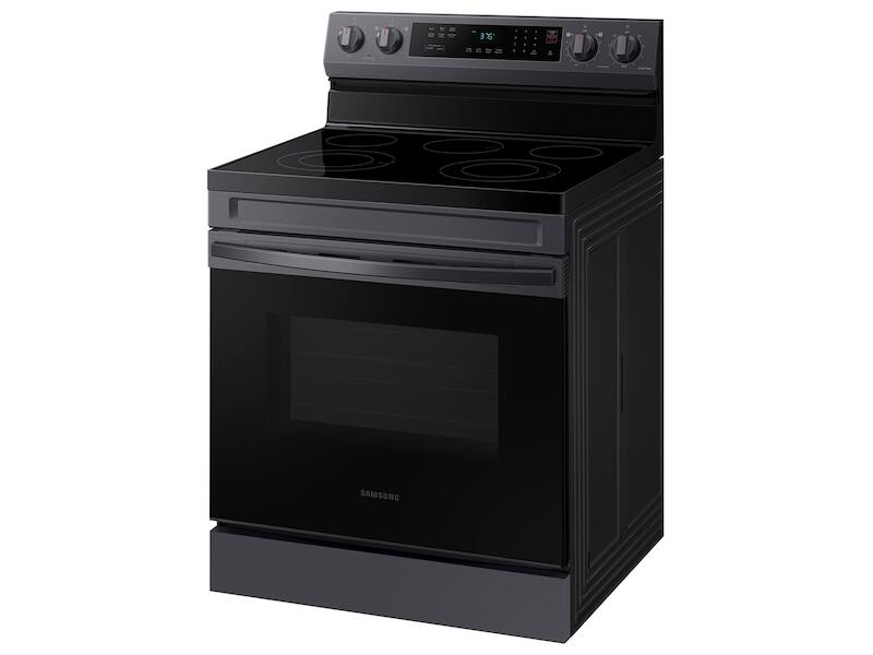 Samsung NE63A6311SG 6.3 Cu. Ft. Smart Freestanding Electric Range With Rapid Boil™ & Self Clean In Black Stainless Steel