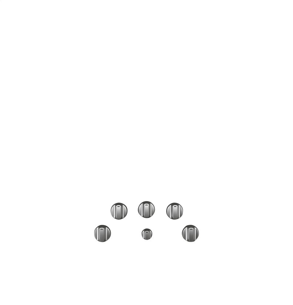 Cafe CXCE1HKPMSS Café 5 Electric Cooktop Knobs - Brushed Stainless