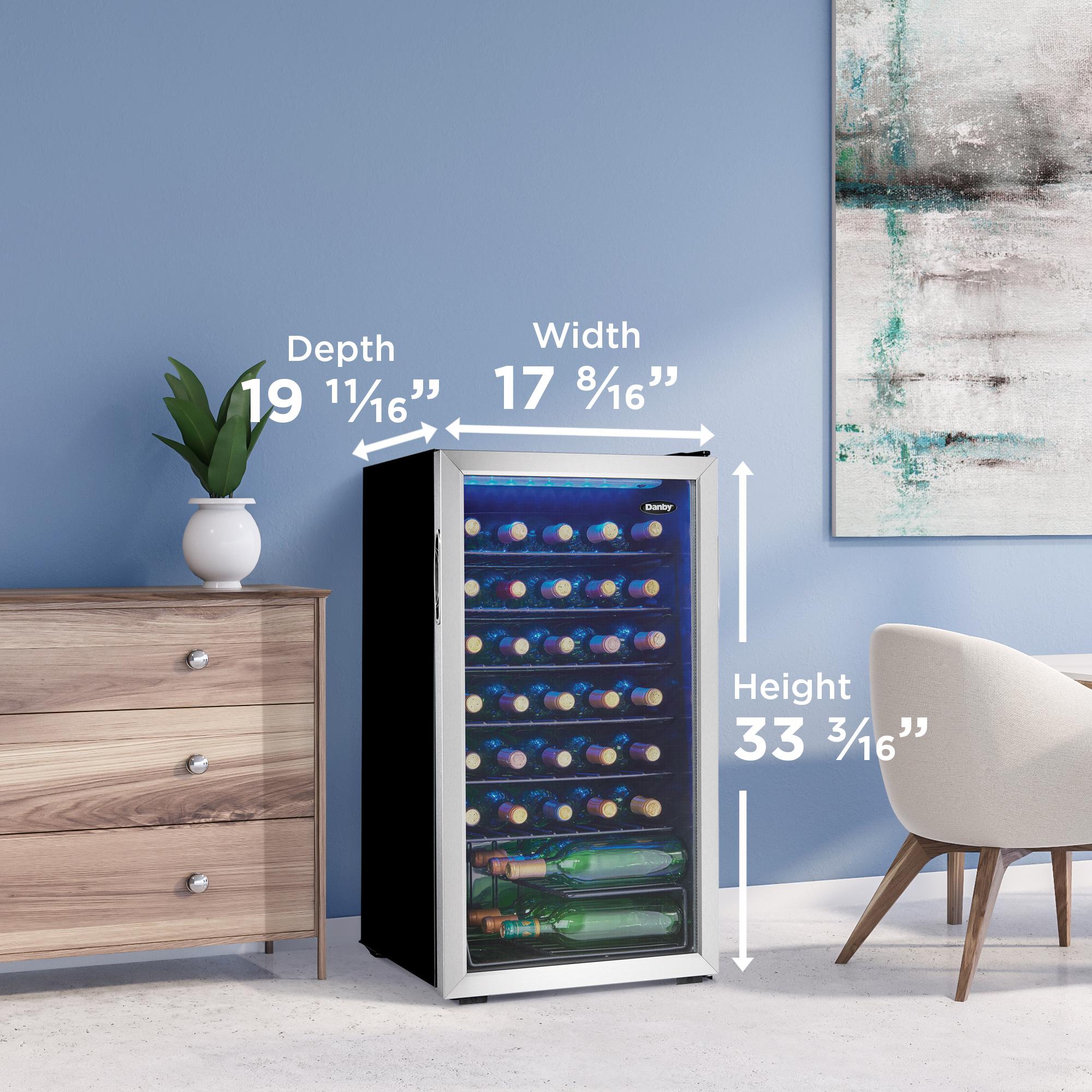 Danby DWC036A1BSSDB6 Danby 36 Bottle Wine Cooler