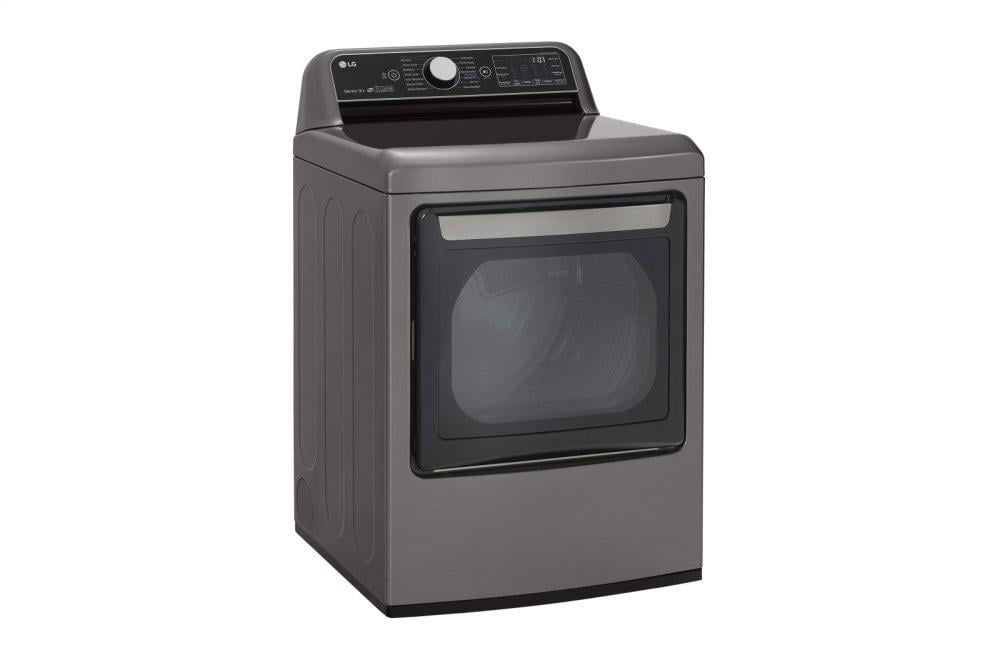 Lg DLGX7801VE 7.3 Cu.Ft. Smart Wi-Fi Enabled Gas Dryer With Turbosteam™