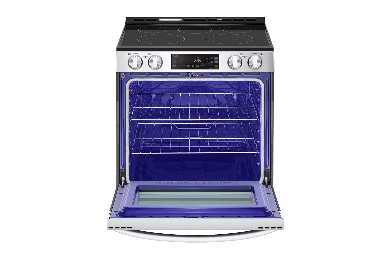 Lg LSEL6331F 6.3 Cu Ft. Smart Wi-Fi Enabled Electric Slide-In Range With Easyclean®