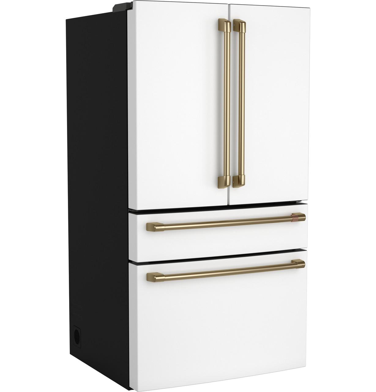 Cafe CGE29DP4TW2 Café™ Energy Star® 28.7 Cu. Ft. Smart 4-Door French-Door Refrigerator With Dual-Dispense Autofill Pitcher