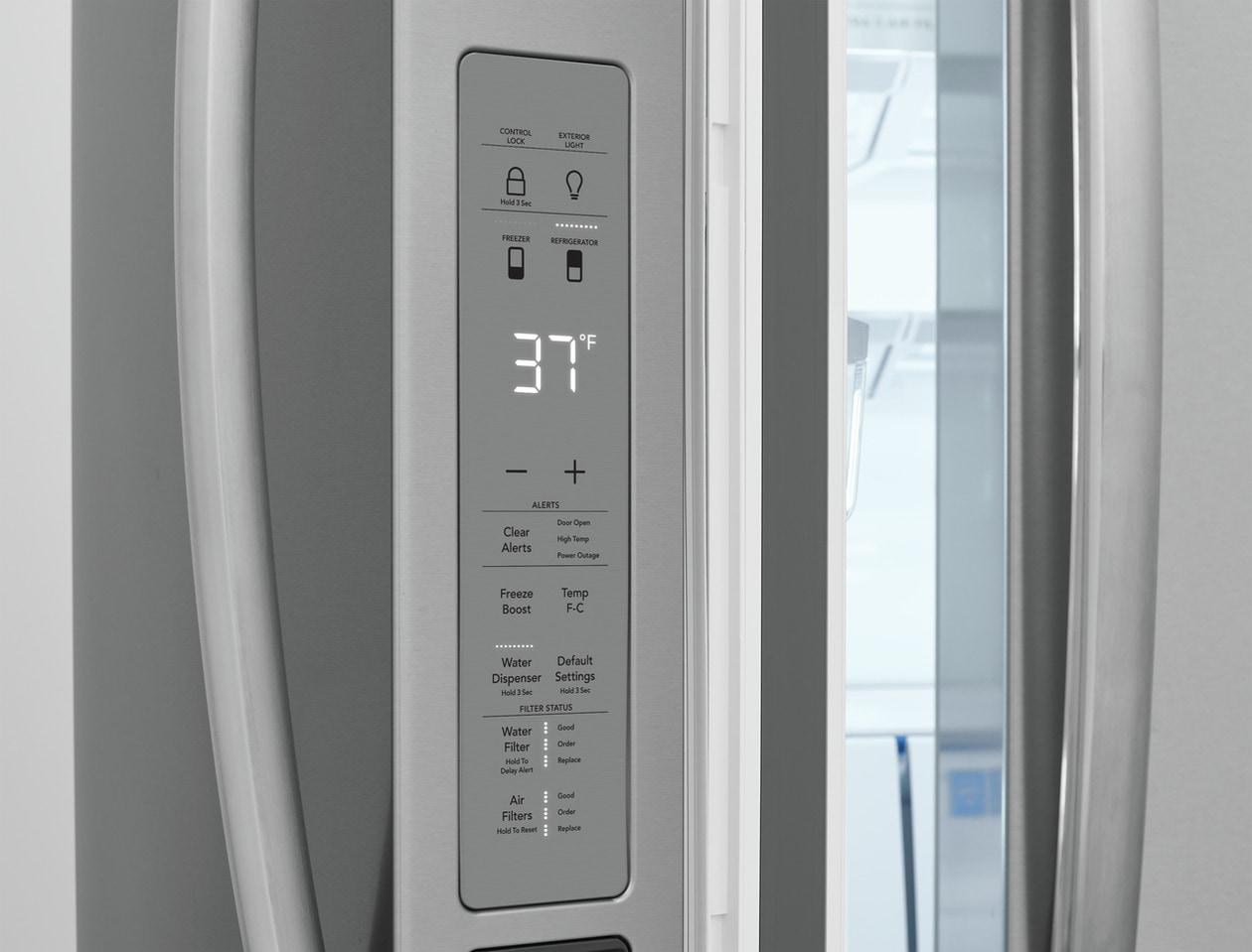 Frigidaire GRMG2272CF Frigidaire Gallery 22.1 Cu. Ft. Counter-Depth 4-Door French Door Refrigerator