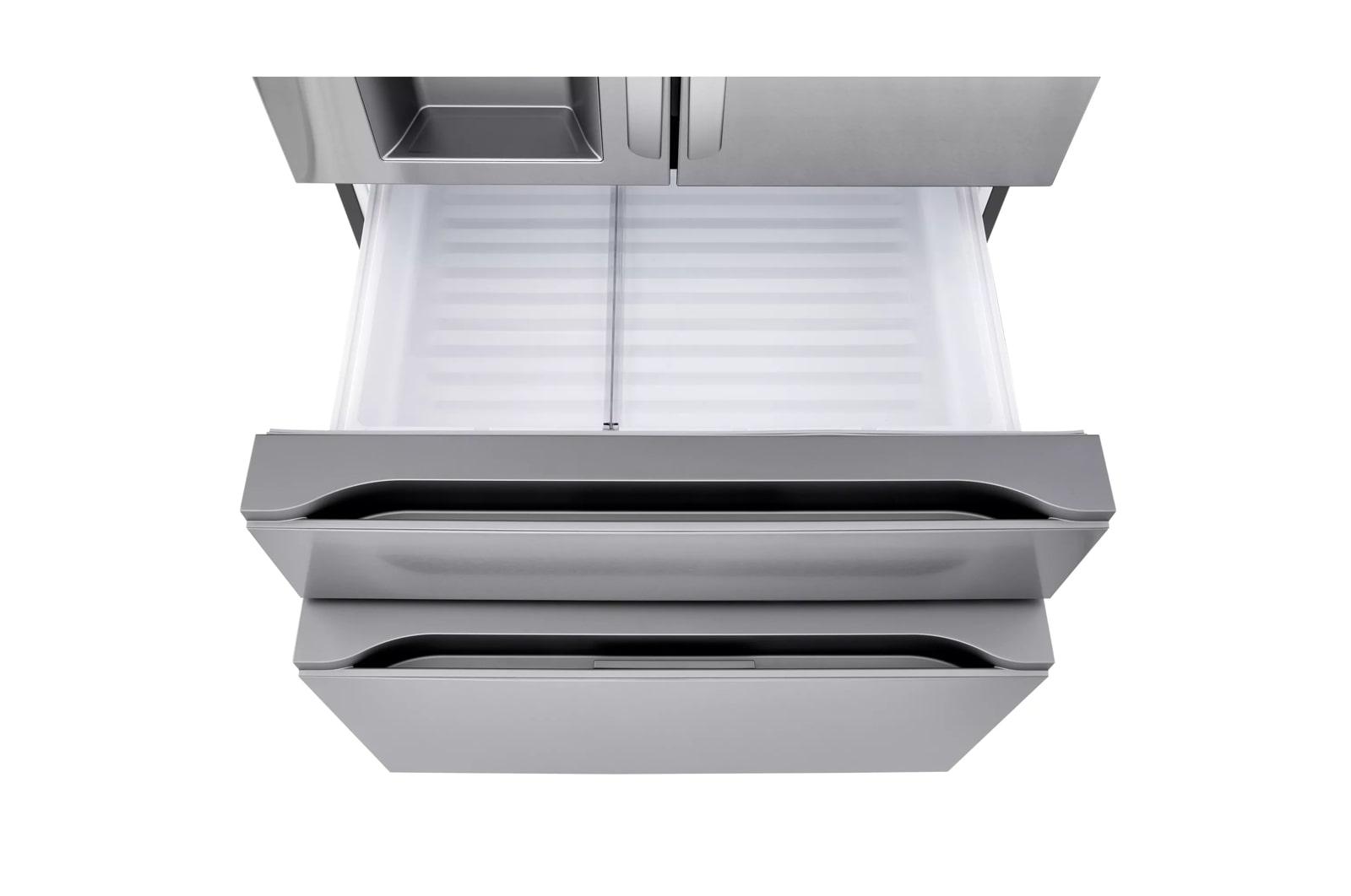 Lg LF29H8330S 29 Cu. Ft. Smart Standard-Depth Max™ 4-Door French Door Refrigerator With Full-Convert Drawer™