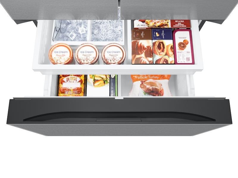 Samsung RF32CG5400SR 31 Cu. Ft. Mega Capacity 3-Door French Door Refrigerator With Four Types Of Ice In Stainless Steel