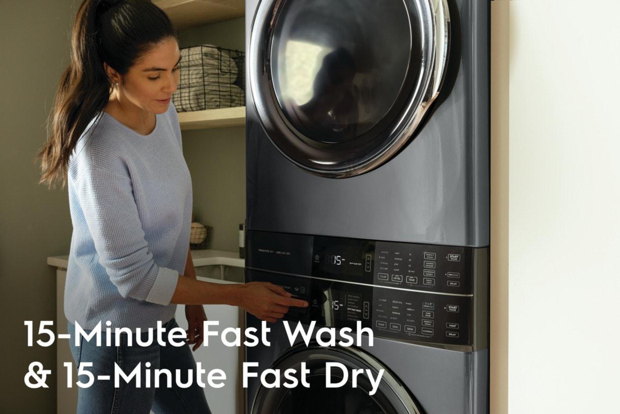 Electrolux ELTG7600AT Electrolux Laundry Tower™ Single Unit Front Load 4.5 Cu. Ft. Washer & 8 Cu. Ft. Gas Dryer