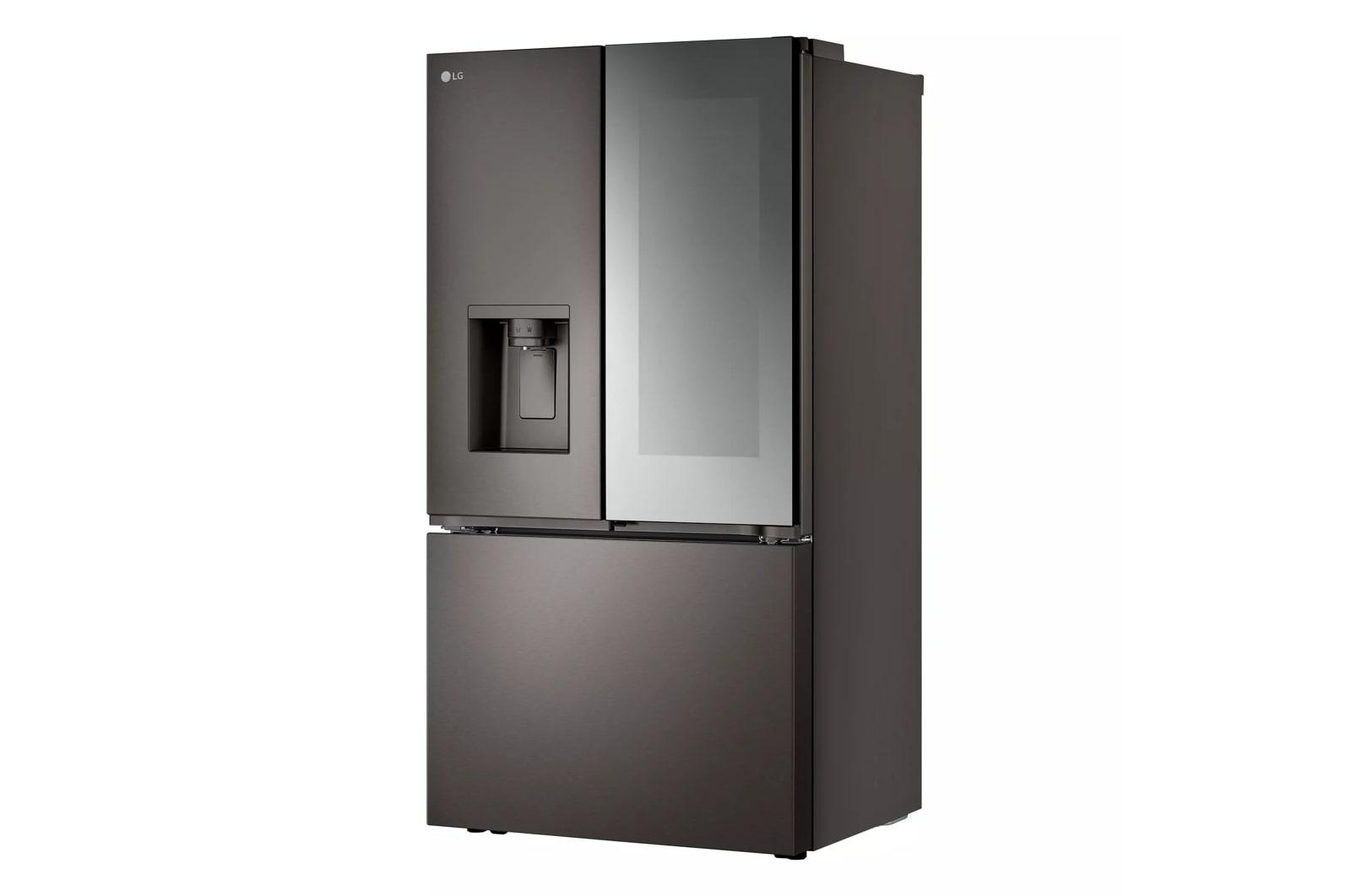 Lg LRYKC2606D 26 Cu. Ft. Smart Mirror Instaview® Counter-Depth Max™ French Door Refrigerator With Four Types Of Ice