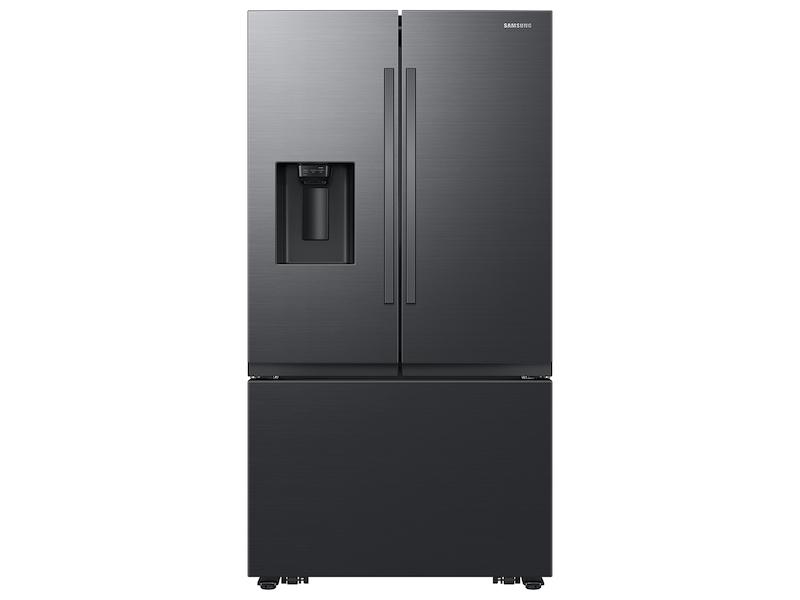 Samsung RF32CG5400MT 31 Cu. Ft. Mega Capacity 3-Door French Door Refrigerator With Four Types Of Ice In Matte Black Steel
