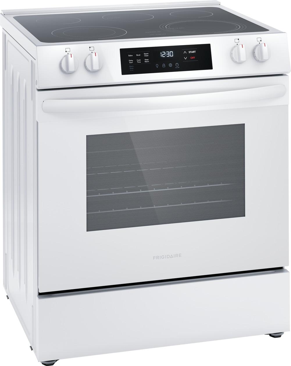 Frigidaire FCFE3062AW Frigidaire 30" Front Control Electric Range