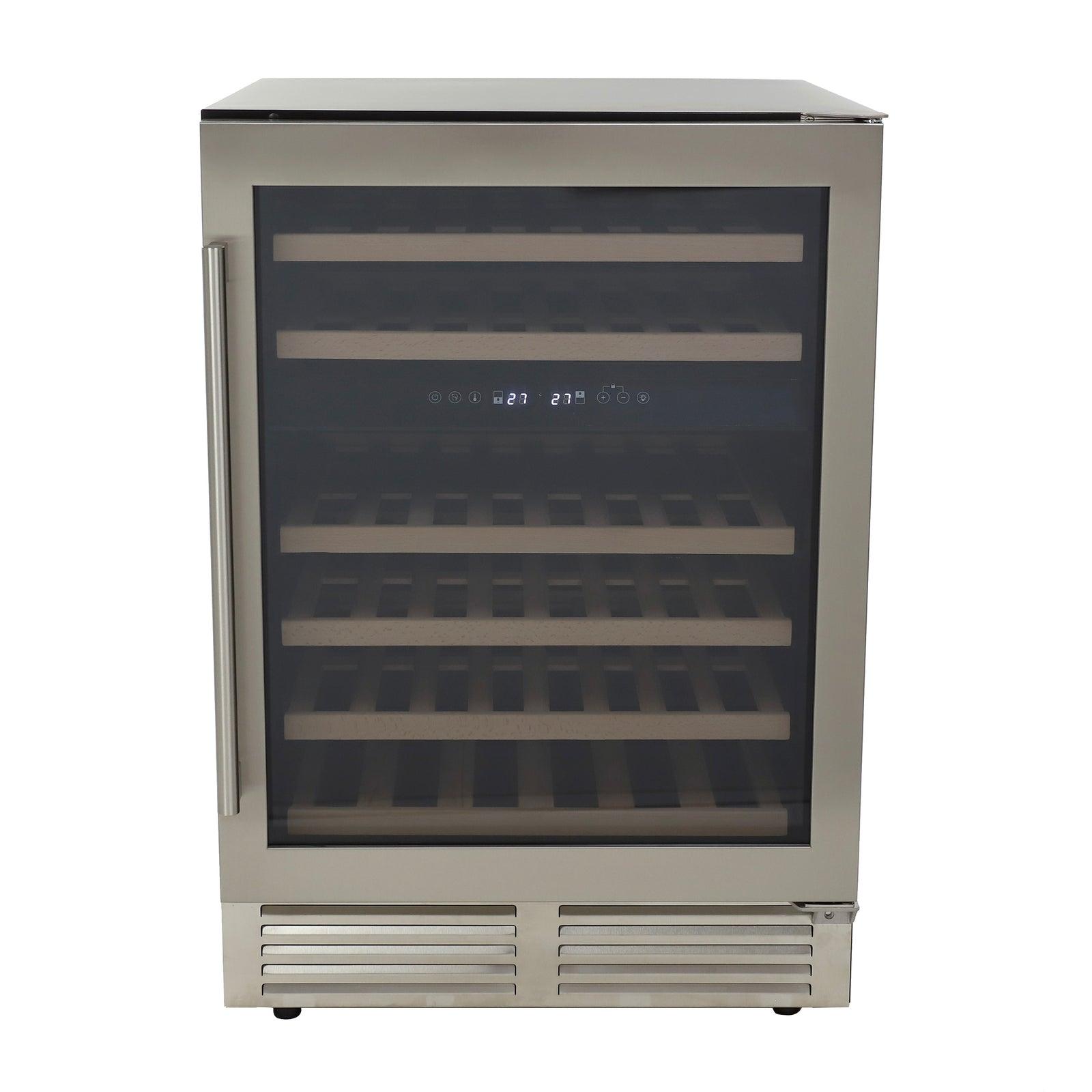Avanti WCD46DZ3S 43 Bottle Designer Series Dual-Zone Wine Cooler