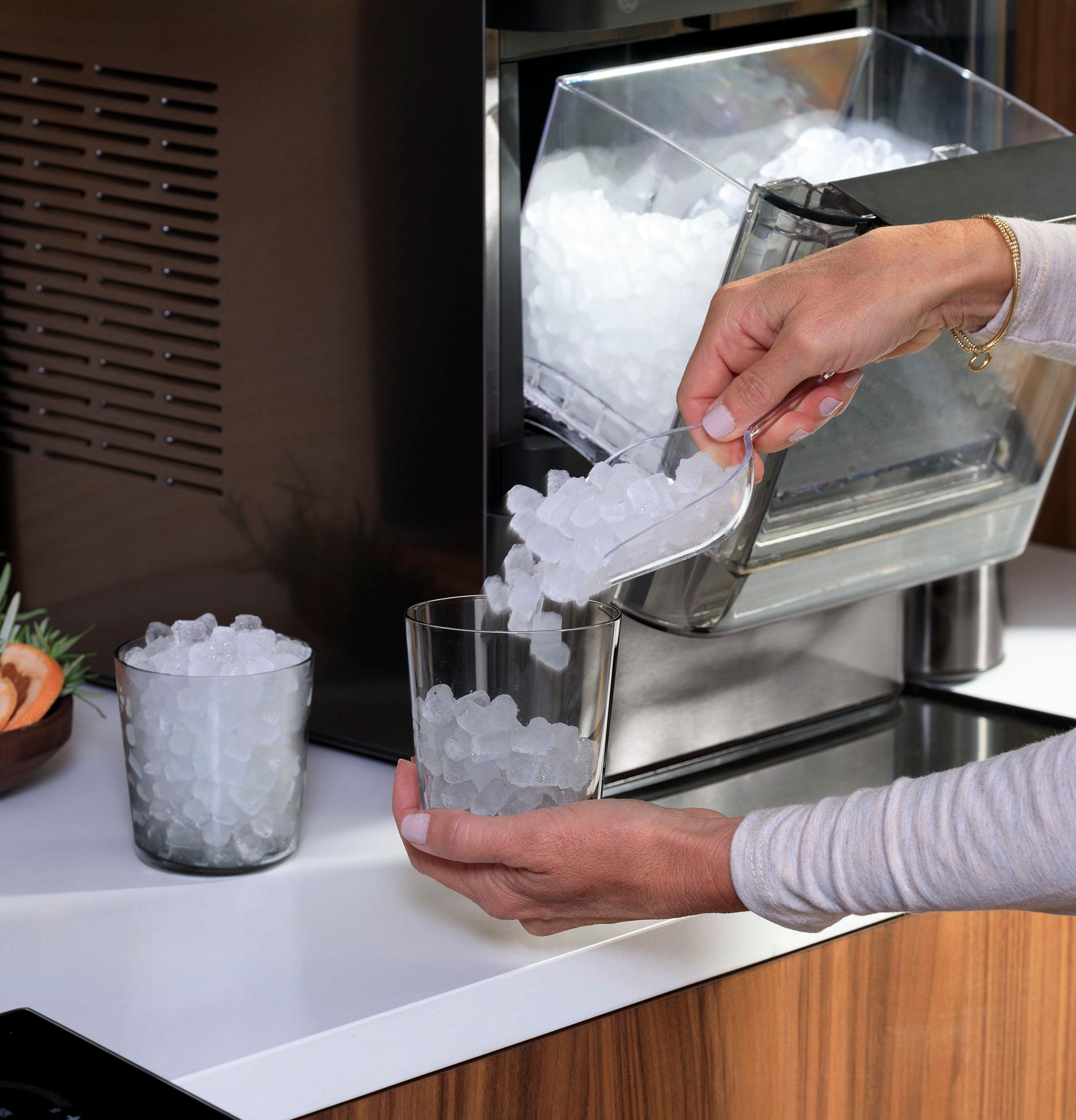 Ge Appliances XPIO13BCBT Ge Profile™ Opal™ 2.0 Nugget Ice Maker With Side Tank