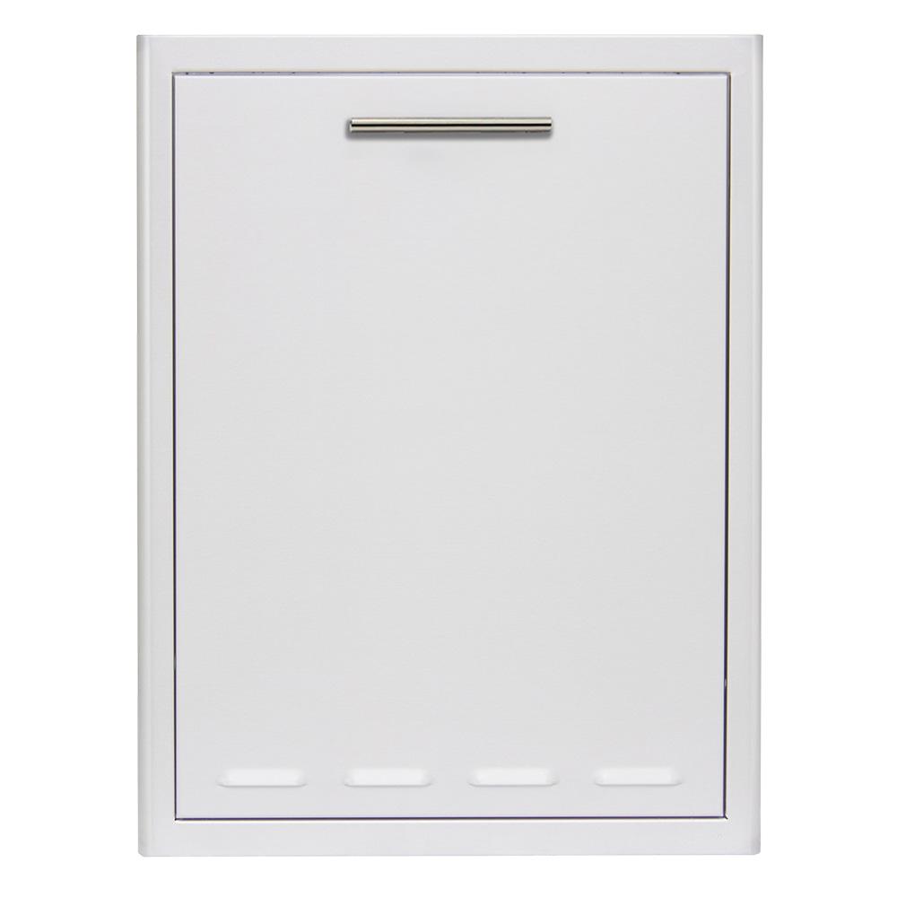Blaze Grills BLZTRLPDRWH Blaze 18-Inch Roll Out Trash/Propane Tank Storage Drawer