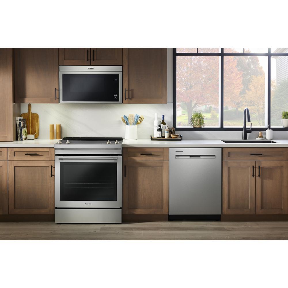 Maytag MMMF6030PZ Over-The-Range Flush Built-In Microwave - 1.1 Cu. Ft.