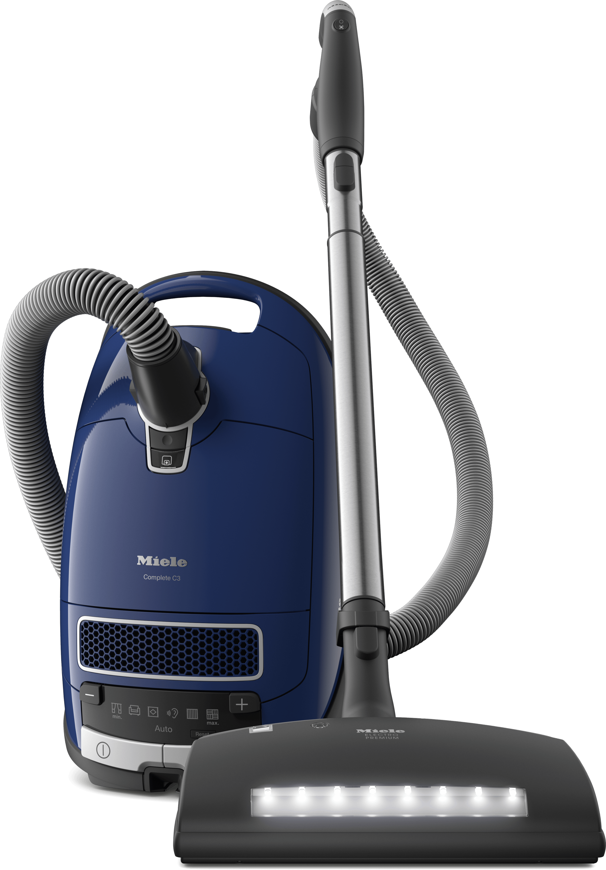 Miele COMPLETEC3MARINPOWERLINESGJE0MARINEBLUE Complete C3 Marin Powerline - Sgje0 - Canister Vacuum Cleaners With Electrobrush For Thorough Cleaning Of Heavy-Duty Carpeting.