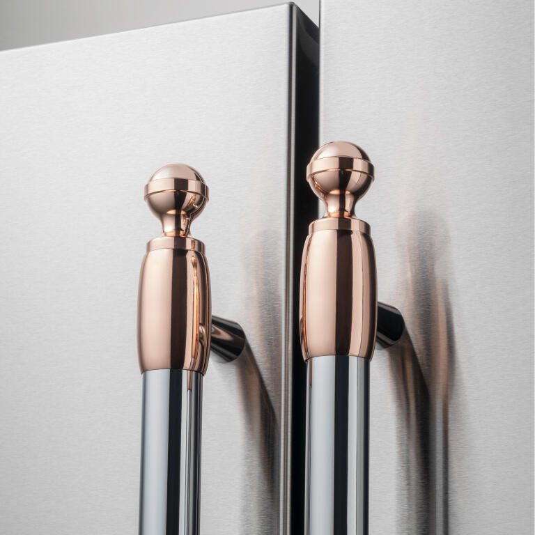 Bertazzoni DS2HERTPC Heritage Decor Set 2 - Polished Copper Finish