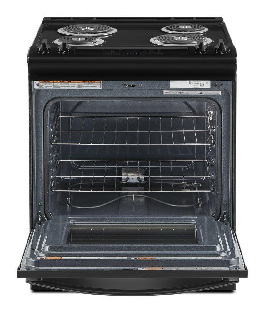 Whirlpool WEC310S0LB 4.8 Cu. Ft. Whirlpool® Electric Range With Frozen Bake™ Technology