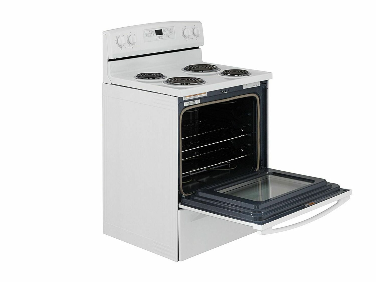 Amana ACR4503SFW 30-Inch Electric Range With Self-Clean Option - White