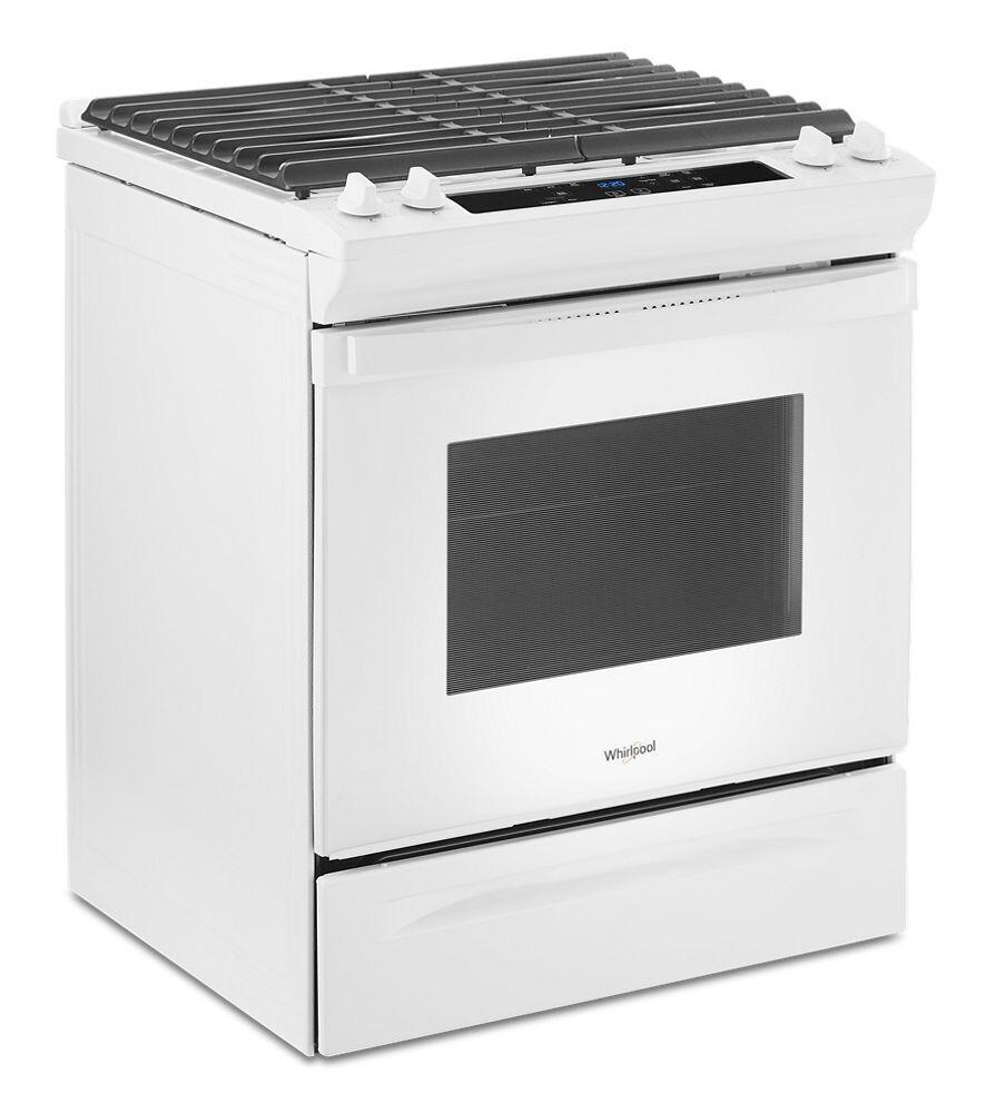 Whirlpool WEG515S0LW 5.0 Cu. Ft. Whirlpool® Gas Range With Frozen Bake™ Technology