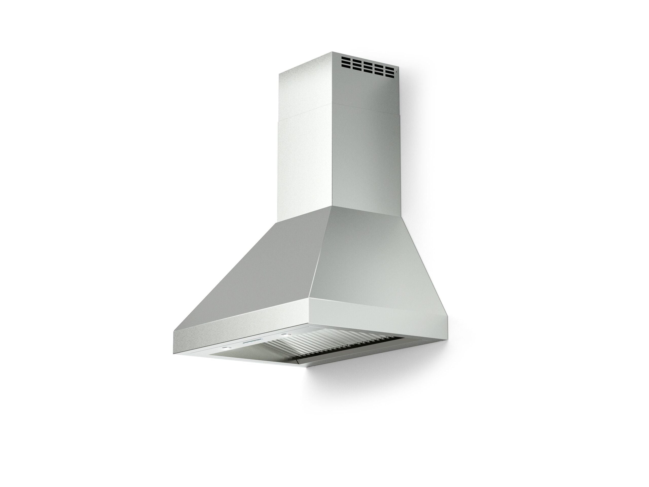 Verona VECHW30GSS 30" Designer Chimney Wall Hood- 600 Cfm - 4 Speeds