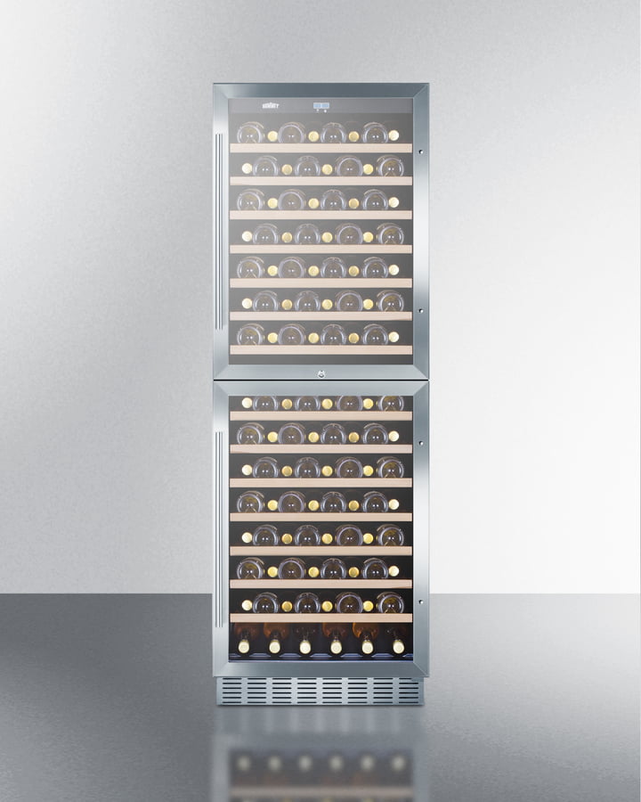 Summit SWC1875BCSS 24" Wide Wine Cellar