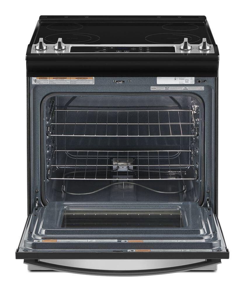 Whirlpool WEE515S0LS 4.8 Cu. Ft. Whirlpool® Electric Range With Frozen Bake™ Technology
