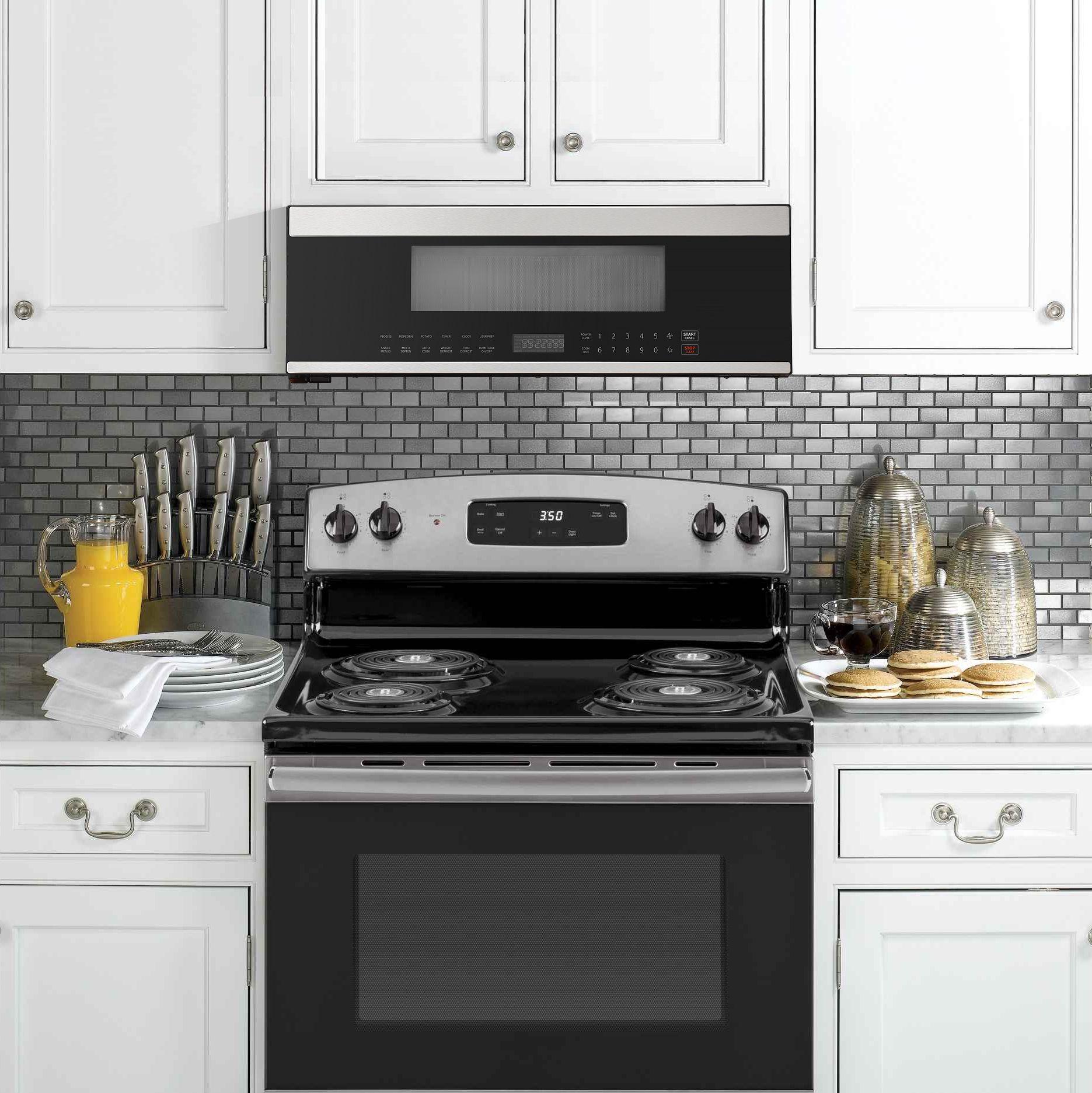 Xo Appliance XOOTR30LPS 30"W Otr 1000W 400Cfm 1.2 Cu Ft - Low Profile Black Glass