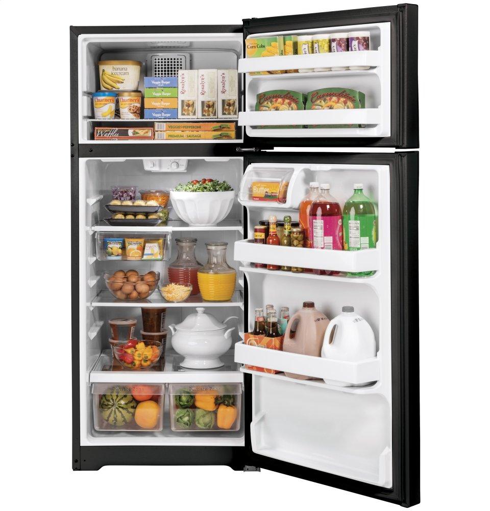 Ge Appliances GTE17GTNRBB Ge® Energy Star® 16.6 Cu. Ft. Top-Freezer Refrigerator