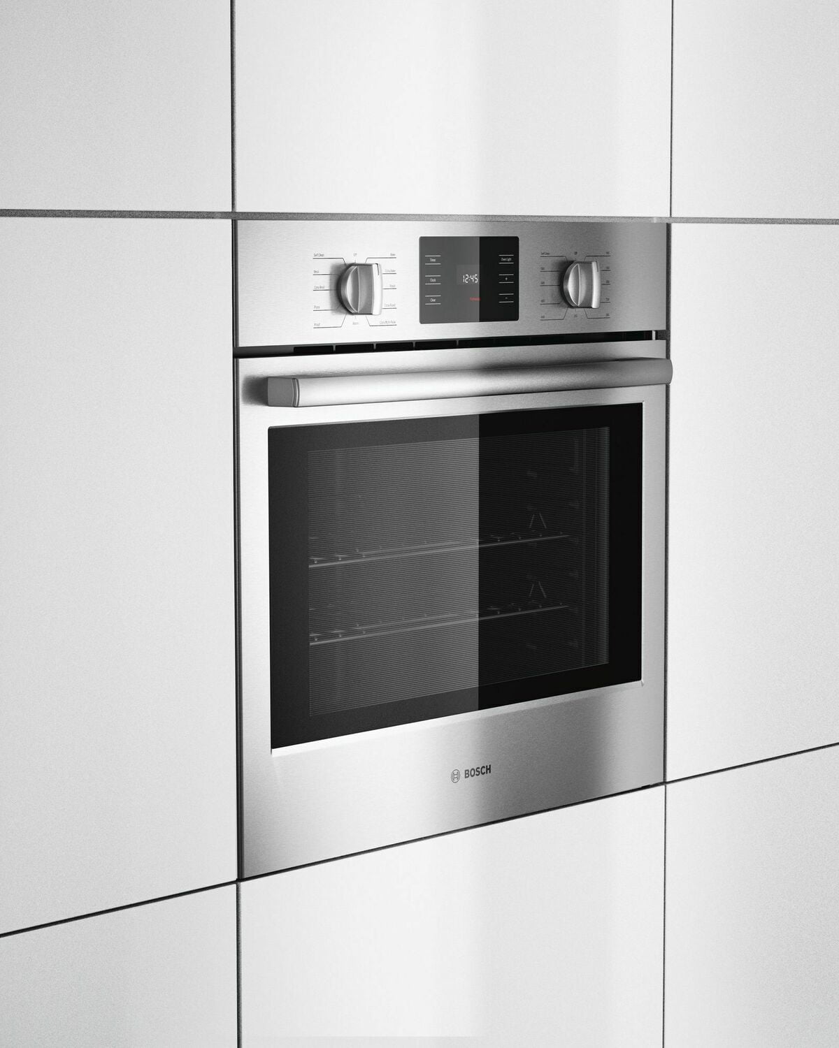 Bosch HBL5451UC 500 Series, 30", Single Wall Oven, Ss, Eu Convection, Knob Control
