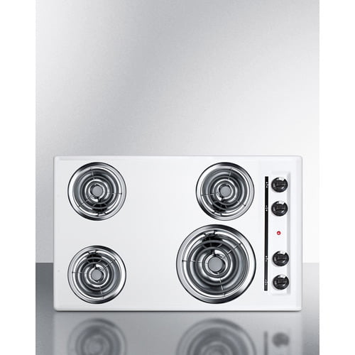 Summit WEL05 30" Wide 4-Burner Coil Cooktop