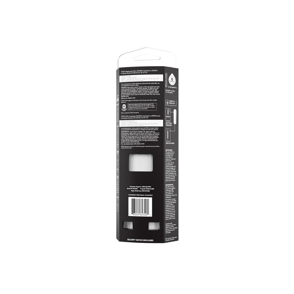 Kitchenaid KAD4RXD1 Kitchenaid Refrigerator Water Filter 4 - Kad4Rxd1 (Pack Of 1)