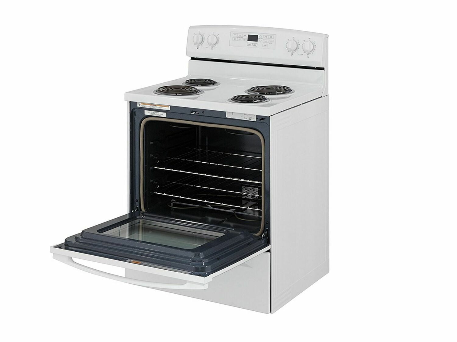 Amana ACR4503SFW 30-Inch Electric Range With Self-Clean Option - White