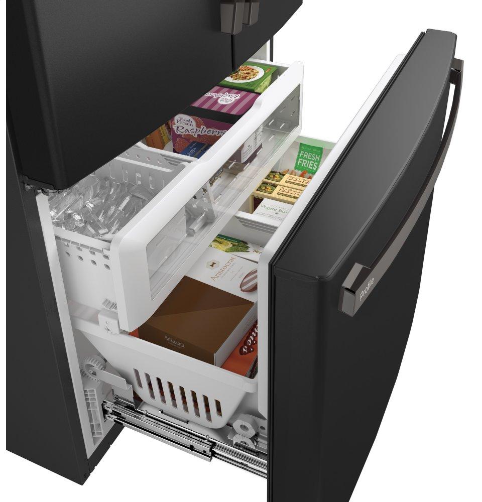 Ge Appliances PWE23KELDS Ge Profile™ Series Energy Star® 23.1 Cu. Ft. Counter-Depth French-Door Refrigerator