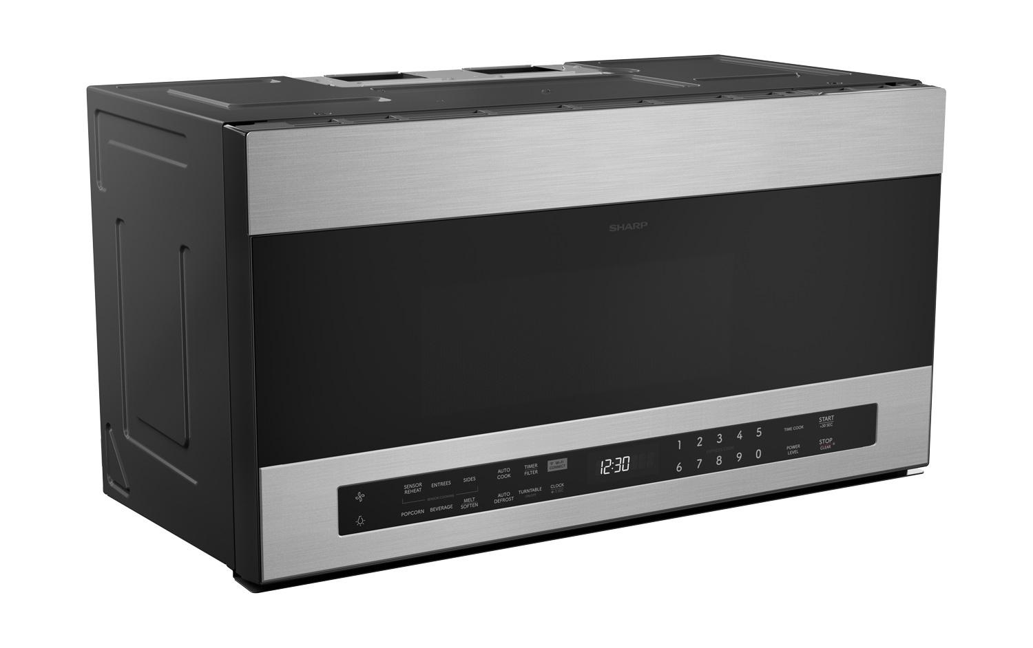 Sharp SMO1759JS 1.7 Cu. Ft. Smart Over-The-Range Microwave Oven