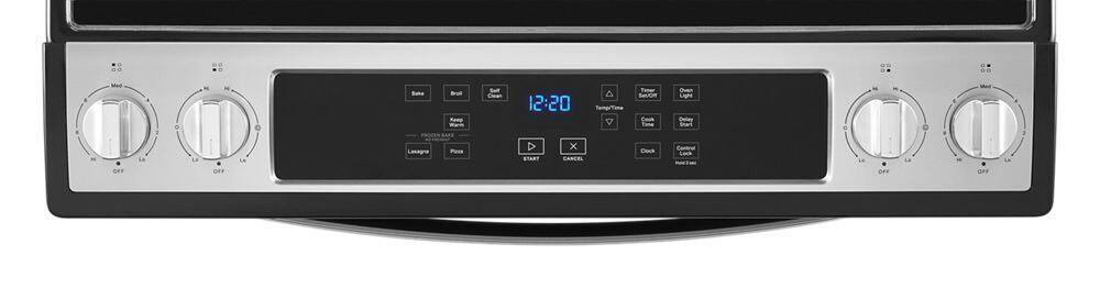 Whirlpool WEE515S0LS 4.8 Cu. Ft. Whirlpool® Electric Range With Frozen Bake™ Technology