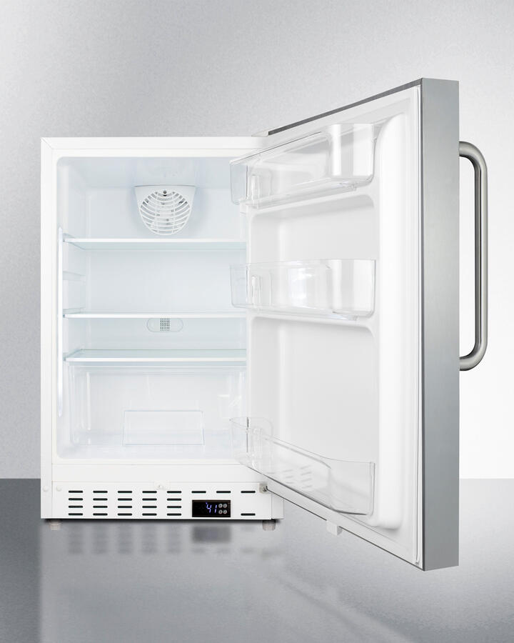Summit ALR46WCSS 20" Wide Built-In All-Refrigerator, Ada Compliant