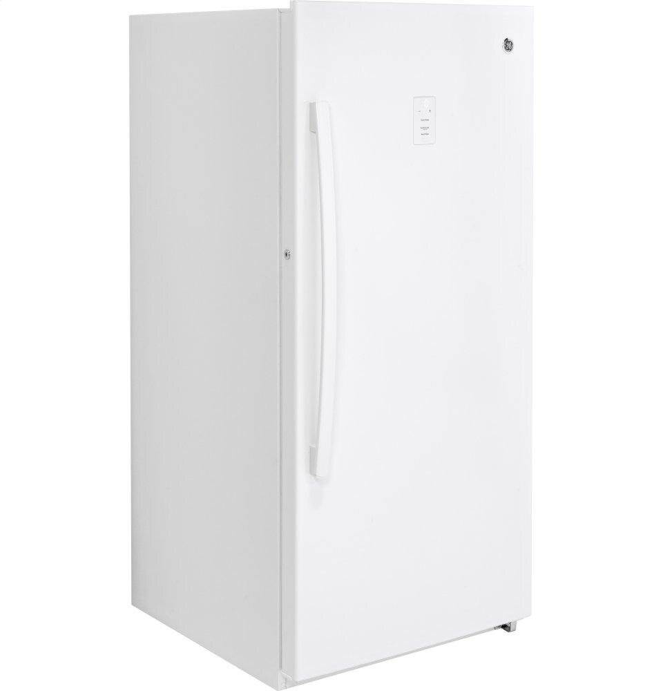 Ge Appliances FUF14DLRWW Ge® 14.1 Cu. Ft. Frost-Free Upright Freezer